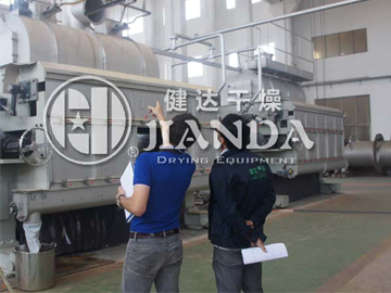 丹寶利雙滾筒刮板干燥生產(chǎn)線