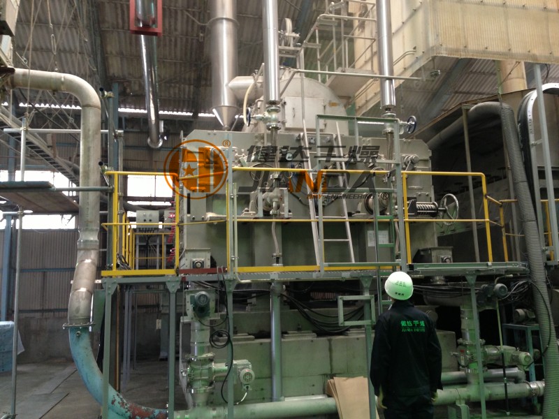 日本三菱雙滾筒刮板干燥機(jī)應(yīng)用工程